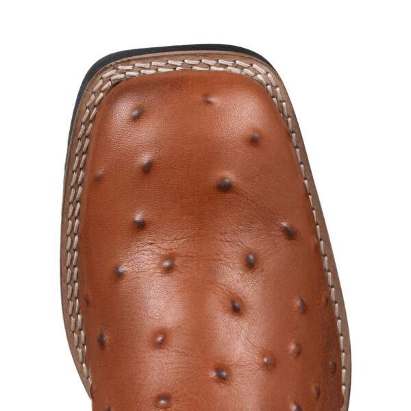 Bota Masculina Marrom Avestruz Cow Way 33291
