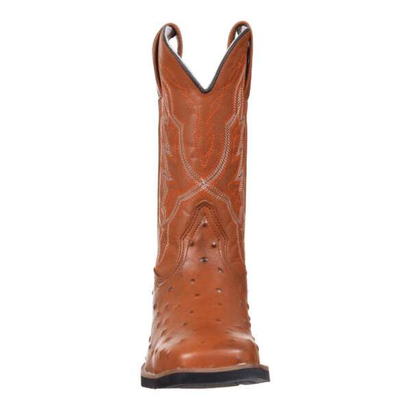 Bota Masculina Marrom Avestruz Cow Way 33291