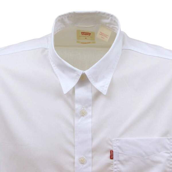 Camisa Masculina Branca Manga Longa Levi's 33528