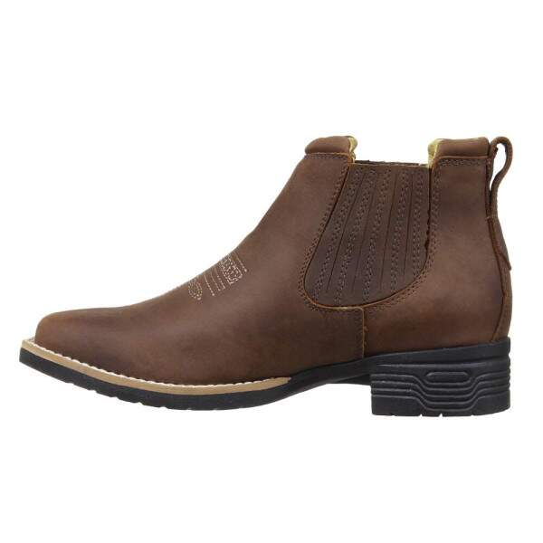 Botina Feminina Bico Quadrado Terra Zebu 33575