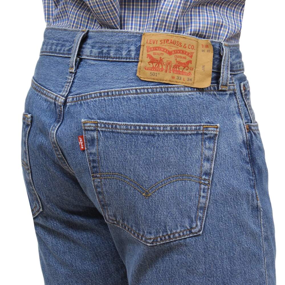 Calça Jeans Azul Masculina 501 Original Levi's 33947 - Rodeo West