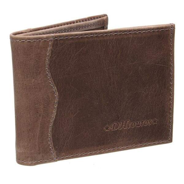 Carteira Masculina em Couro Marrom DH Couros 32254
