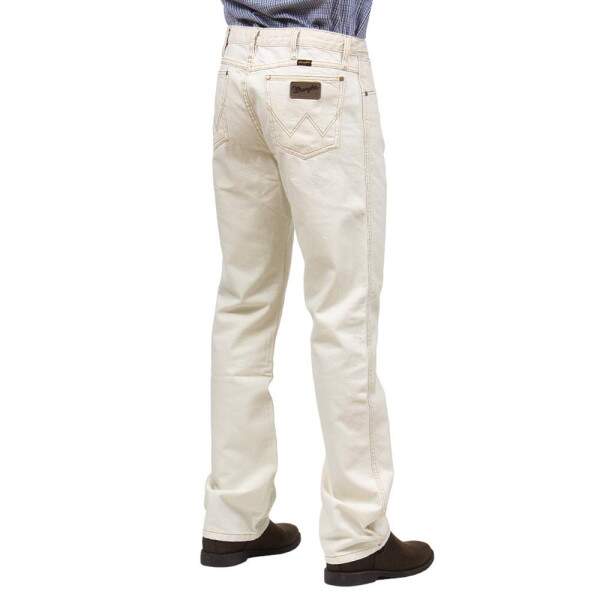 Cala Jeans Masculina Bege Cowboy Cut Wrangler 35999