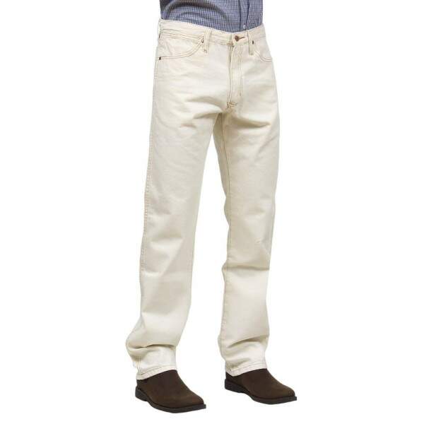 Cala Jeans Masculina Bege Cowboy Cut Wrangler 35999