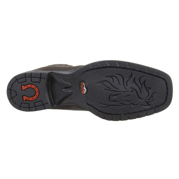 Botina Feminina Bico Quadrado Caf Potro 36637