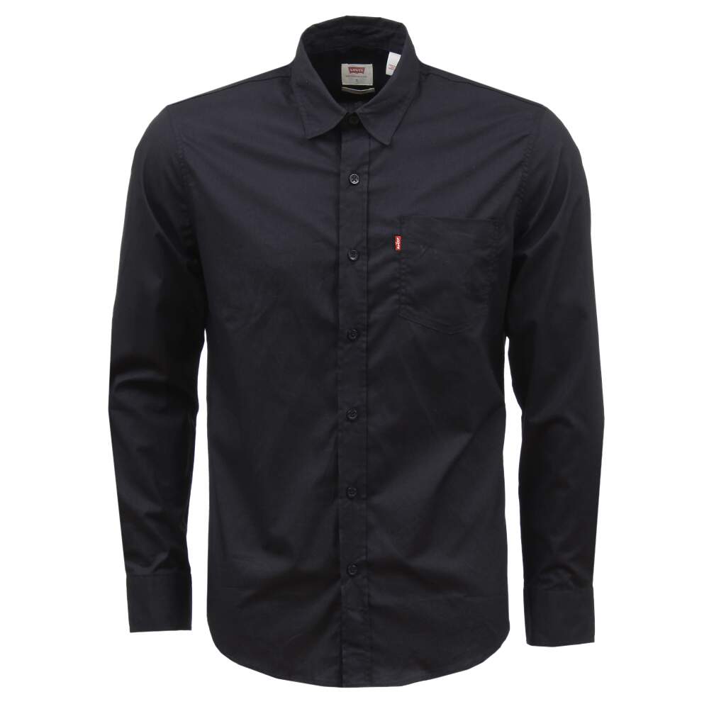KYB f.t ブラックシャツ M レプリカ Camisa Manga Longa Masculina Preta Lisa Levi's 33195 - Rodeo West