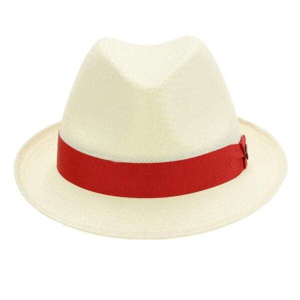 Chapu Marcatto Casual Shantung Fita Vermelha 19713