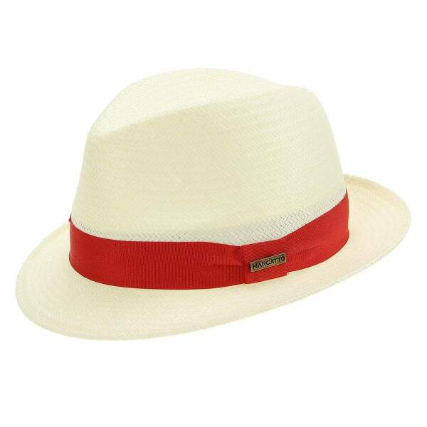 Chapu Marcatto Casual Shantung Fita Vermelha 19713