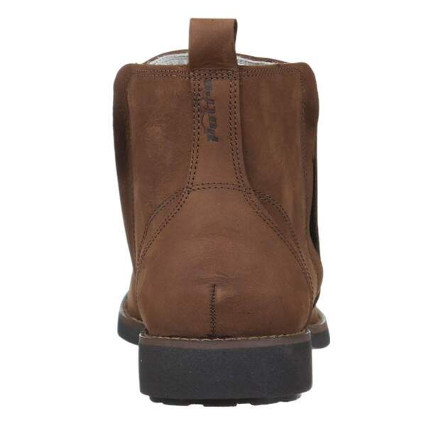 Botina Masculina Potro Bico Redondo Chocolate 35323