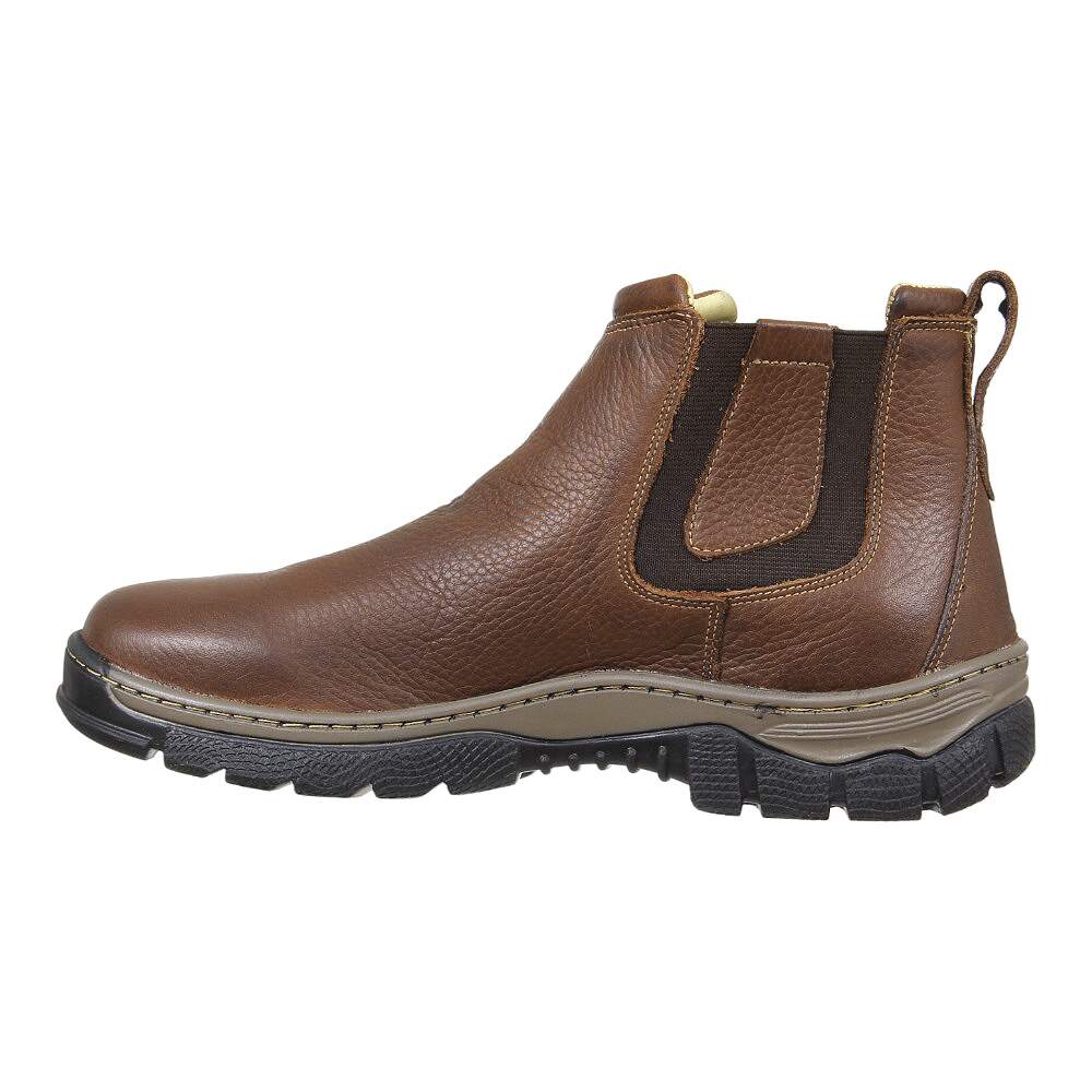 Botina Masculina Bico Redondo Whisky Zebu 36663 - Rodeo West