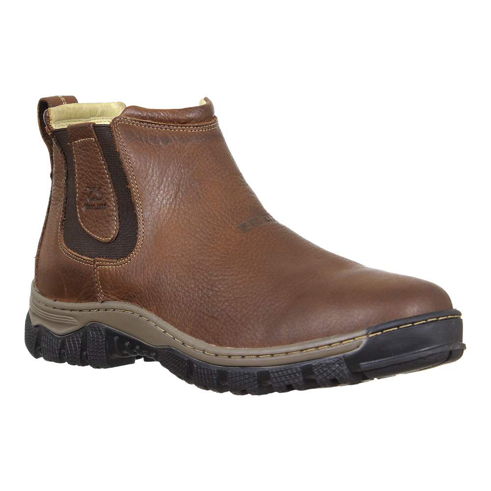 Botina Masculina Bico Redondo Whisky Zebu 36663 - Rodeo West