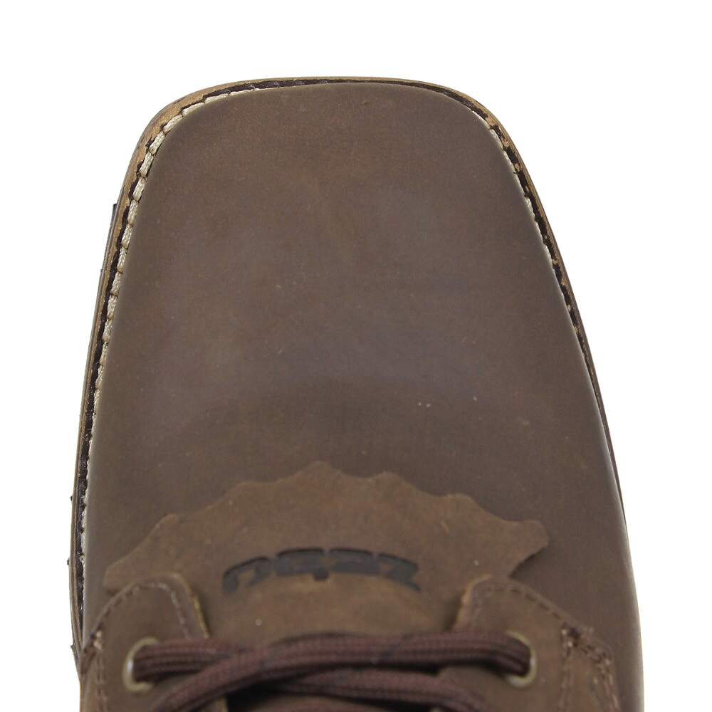 Botina Masculina Bico Quadrado Graxo Zebu 36664 - Rodeo West