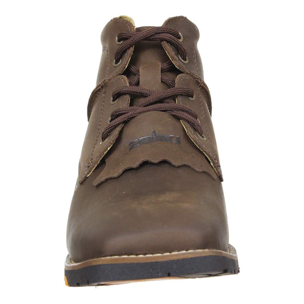 Botina Masculina Bico Quadrado Graxo Zebu 36664 - Rodeo West
