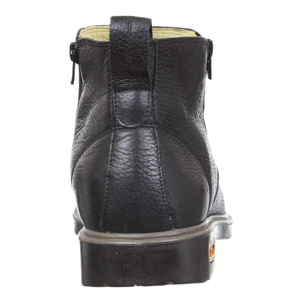 Botina Masculina Bico Redondo Preto Zebu 36665 - Rodeo West