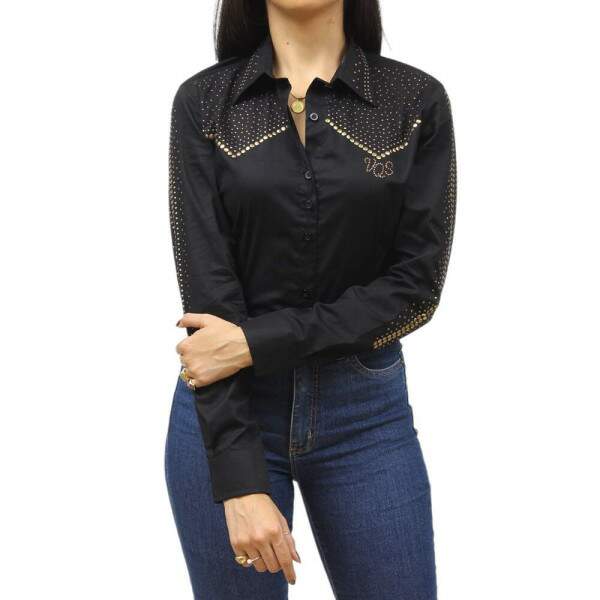 Camisete Feminina com Pedraria Os Vaqueiros 36733