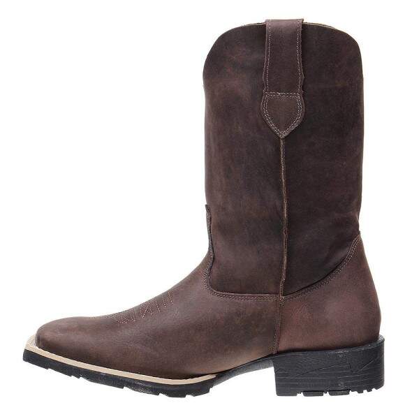 Bota Masculina Country Bico Quadrado Caf Cow Way 29488