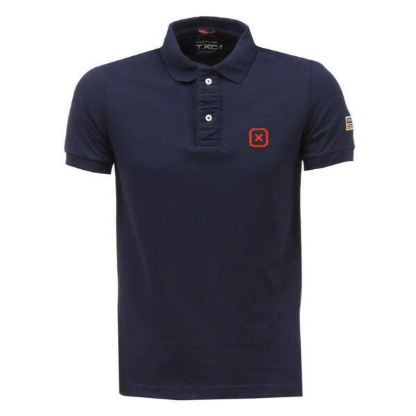 Camisa Gola Polo Masculino Azul Marinho TXC 36838