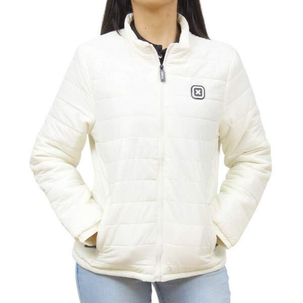 Jaqueta Puffer TXC Feminina Off White 36215