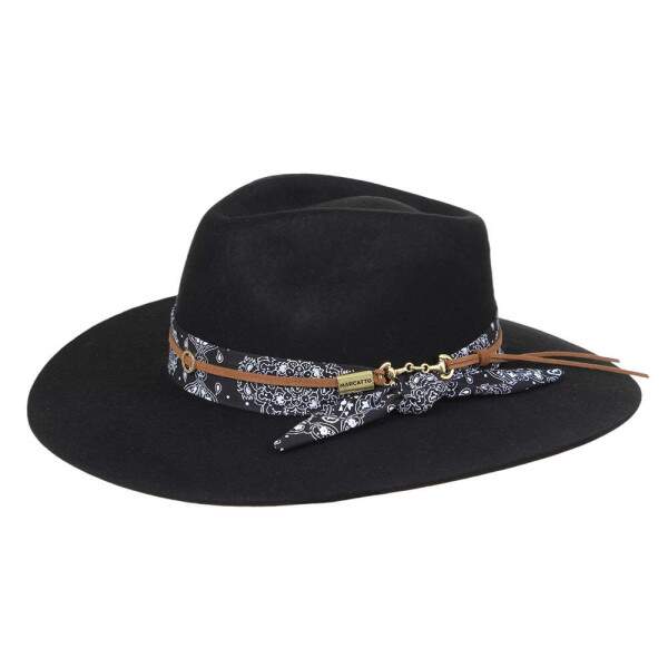 Chapu Feltro Com Bandana Preto Marcatto 36944