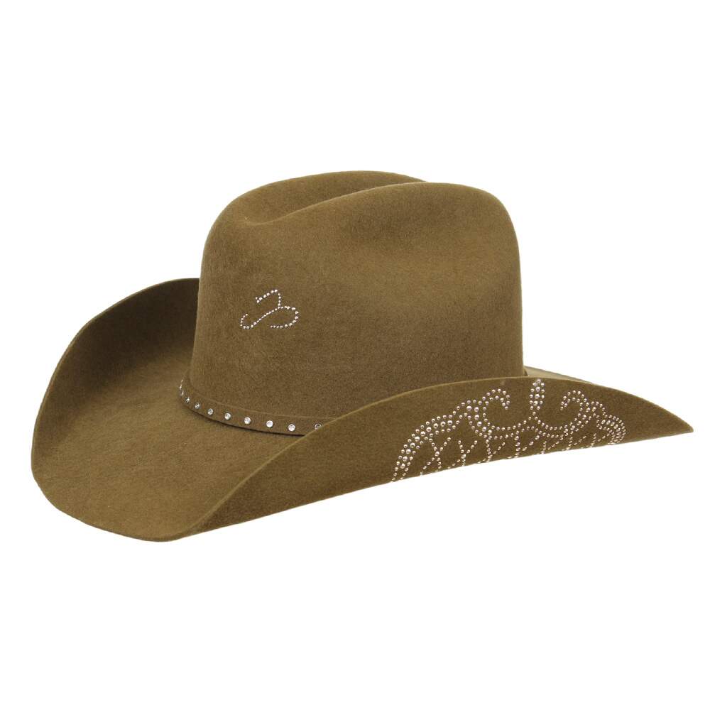 Chapéu Feltro Arizona Com Strass Pino Pralana 36893 - Rodeo West