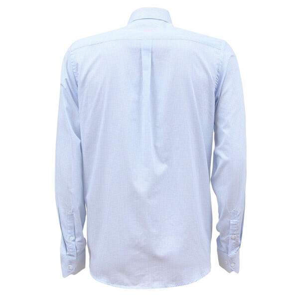 Camisa Masculina Xadrez Azul TXC 37019