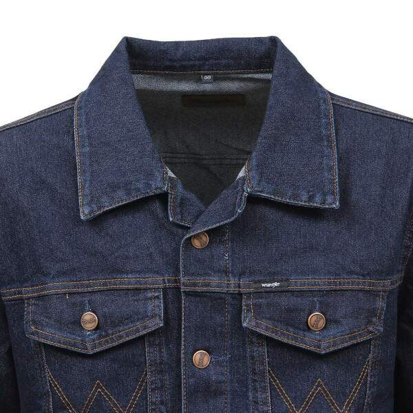 Jaqueta Masculina Jeans Azul Escuro Wrangler 36836