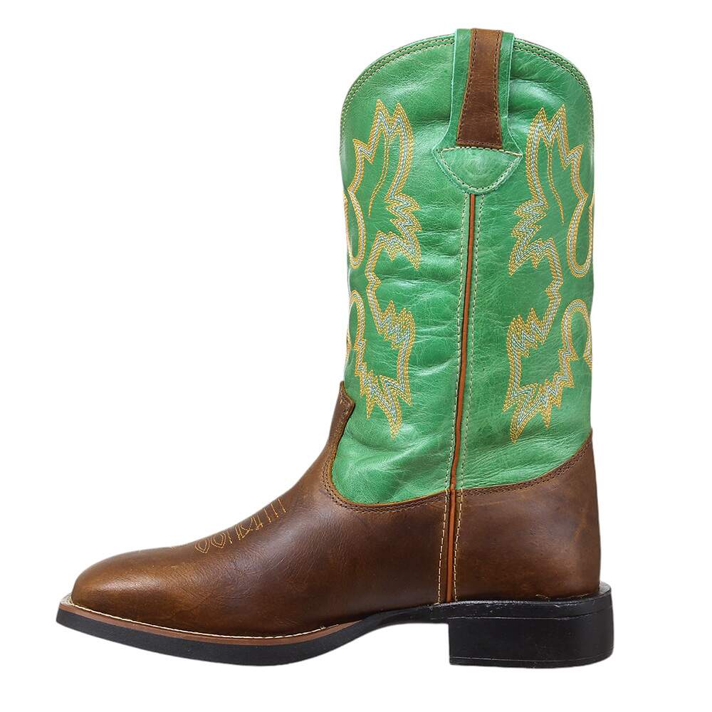 Bota Masculina Bico Quadrado Verde Classic 36521 - Rodeo West