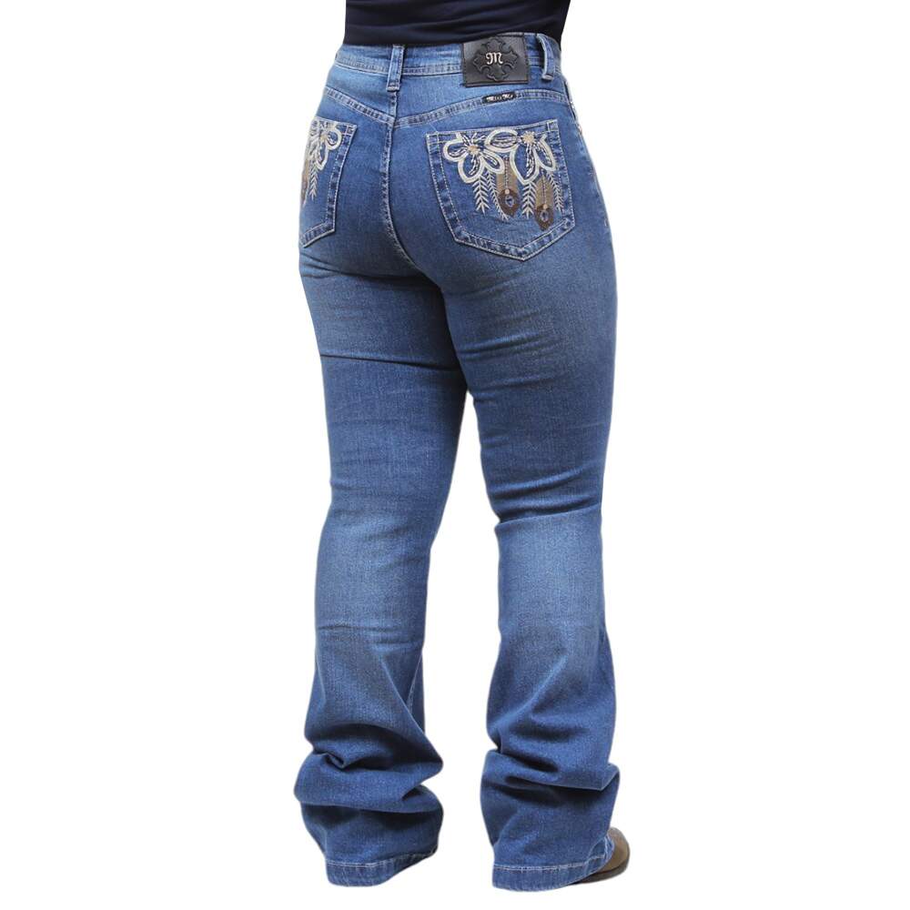 Miss Me ブーツカットデニム Calça Jeans Feminina Boot Cut Bordada Miss Me 37293 - Rodeo West
