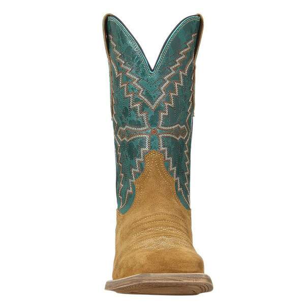 Bota Masculina Bico Quadrado Camura Caramelo Cow Way 37505