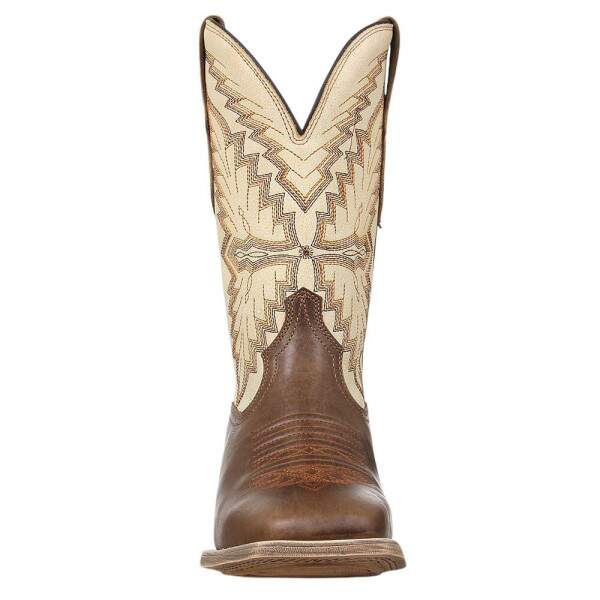 Bota Masculina Bico Quadrado Castanho Cow Way 37506