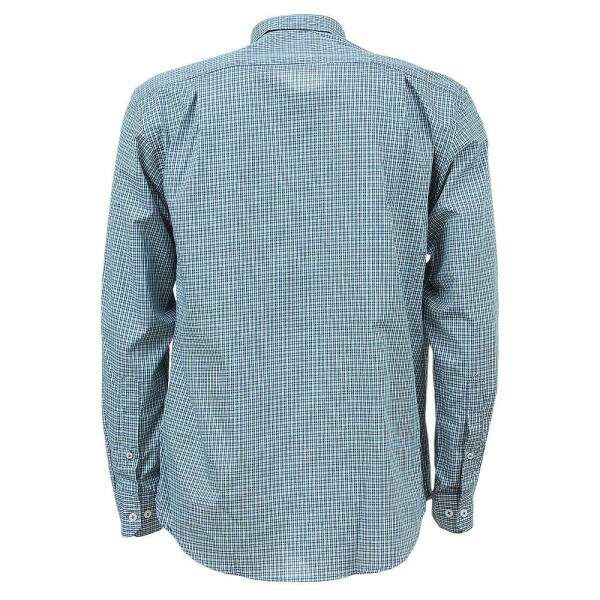 Camisa Xadrez Masculina Manga Longa Verde Austin 37538