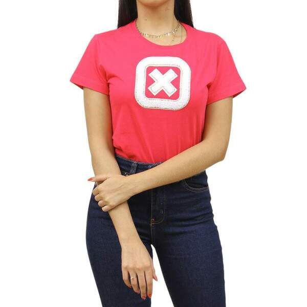 Camiseta Feminina Rosa TXC 37575