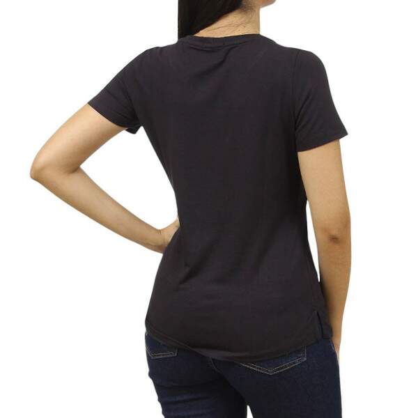 T-Shirt Feminina com Strass Preta Zoe Horse 37553