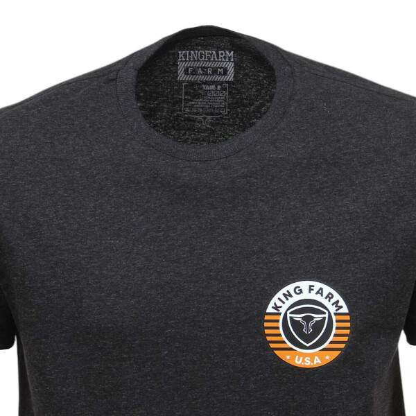 Camiseta Masculina Grafite King Farm 37650