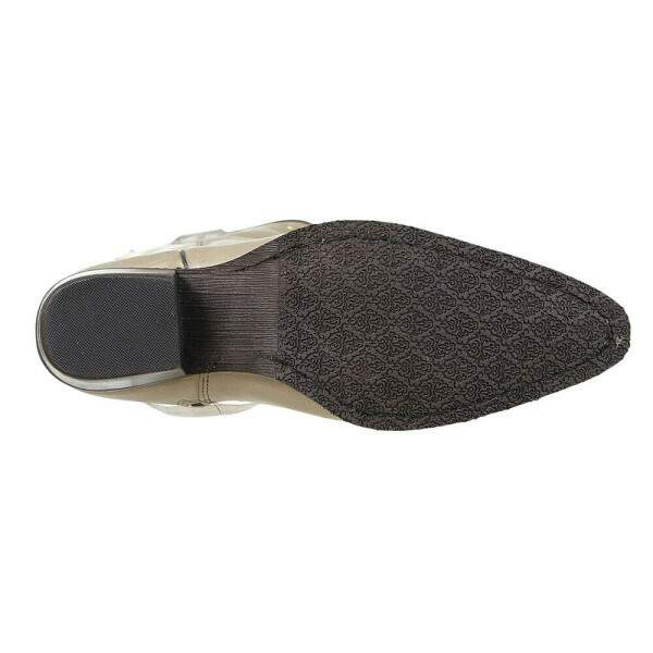 Bota Texana Feminina Off White Cow Way 37672