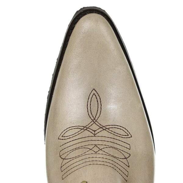 Bota Texana Feminina Off White Cow Way 37672