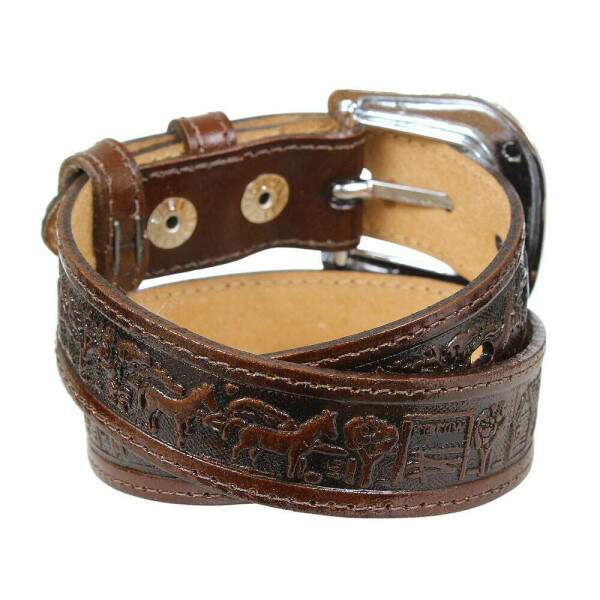 Cinto Infantil Fazendinha Marrom Cow Way 37623