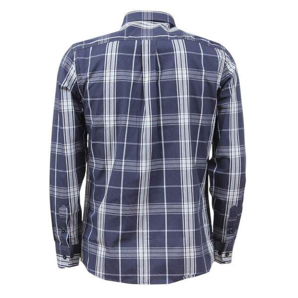 Camisa Masculina Xadrez Azul Manga Longa Wrangler 37816