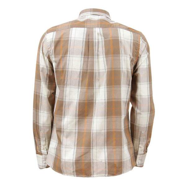 Camisa Masculina Xadrez Marrom Manga Longa Wrangler 37820
