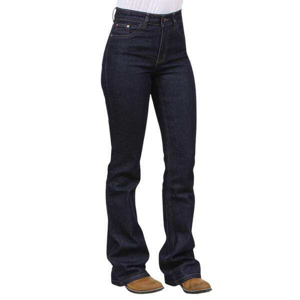 Cala Jeans Feminina Bootcut Azul Escuro West X 37864