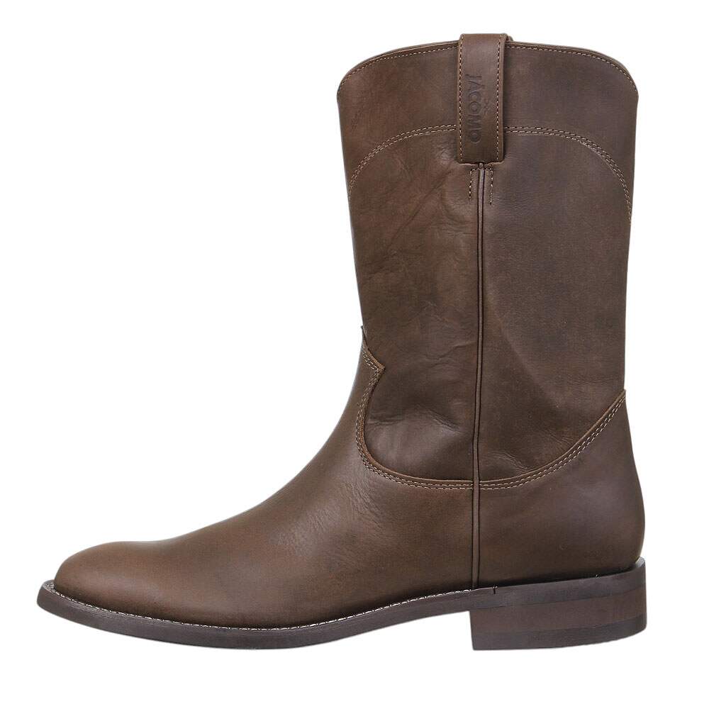 Bota Masculina Café Bico Redondo Jácomo 37886 - Rodeo West