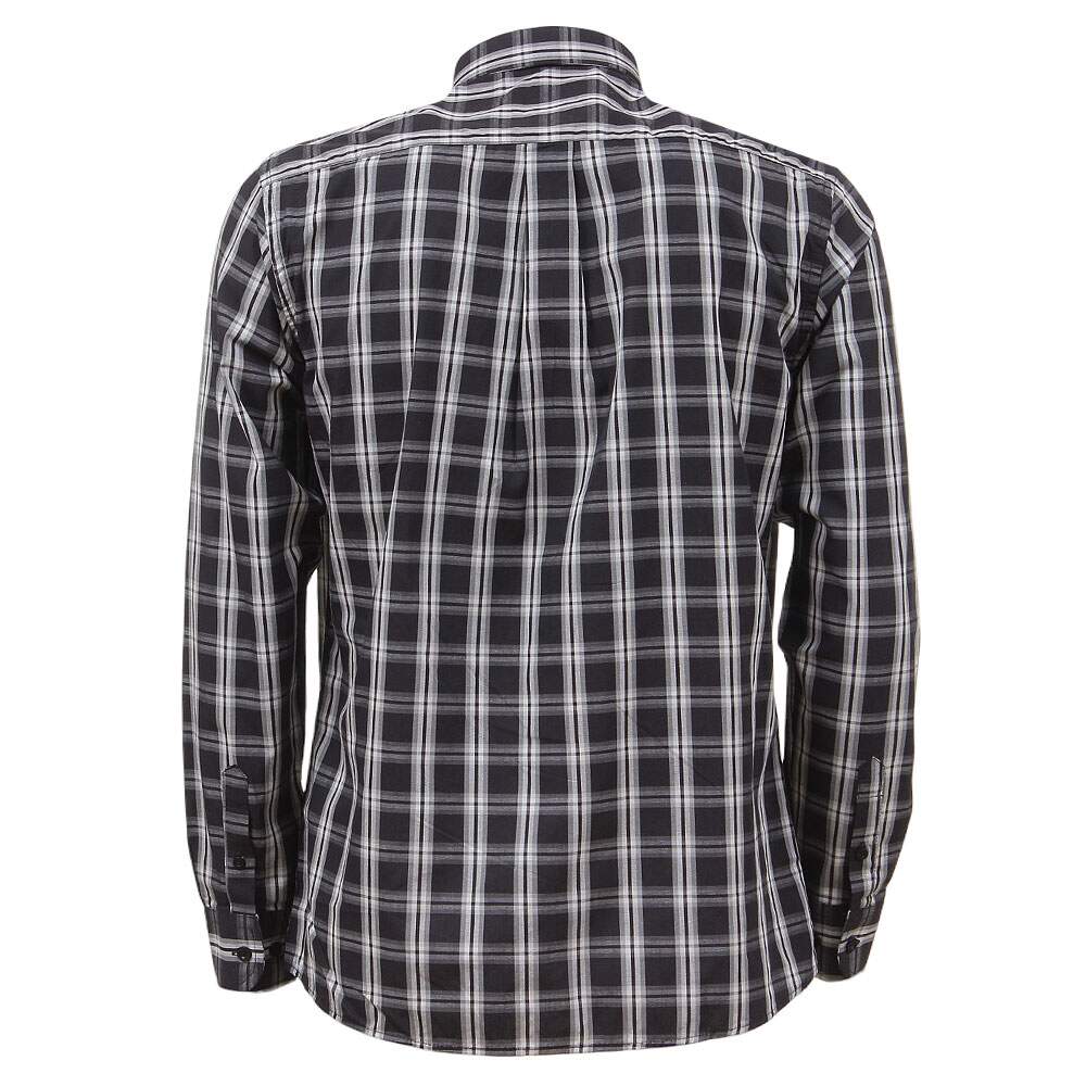 Camisa Masculina Manga Longa Xadrez Preto Wrangler 37883 - Rodeo West