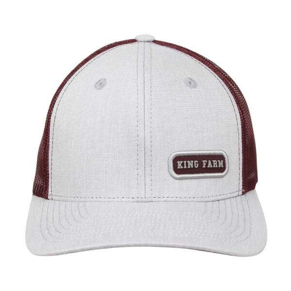 Bon Cinza com Telinha Vinho King Farm 37927