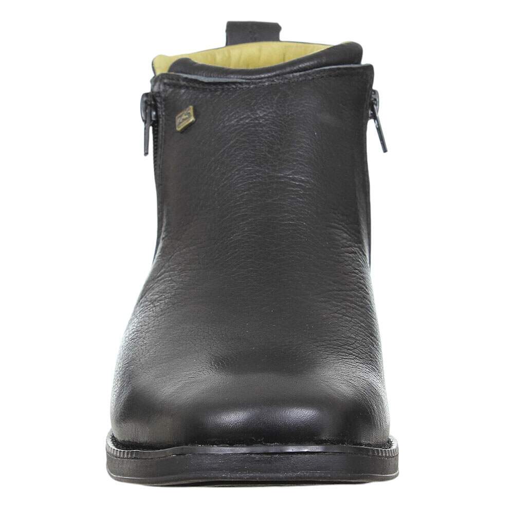 Botina Masculina com Zíper Preta Zebu 37961 - Rodeo West