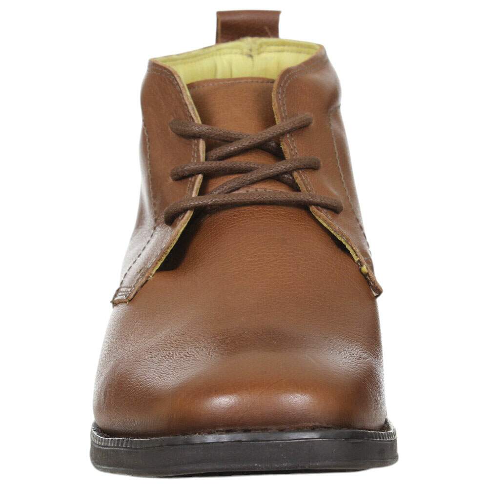 Botina Social Masculina Marrom Zebu 37972 - Rodeo West