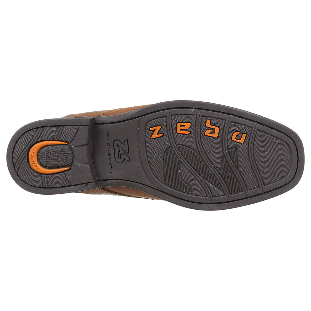 Botina Social Masculina Marrom Zebu 37972 - Rodeo West