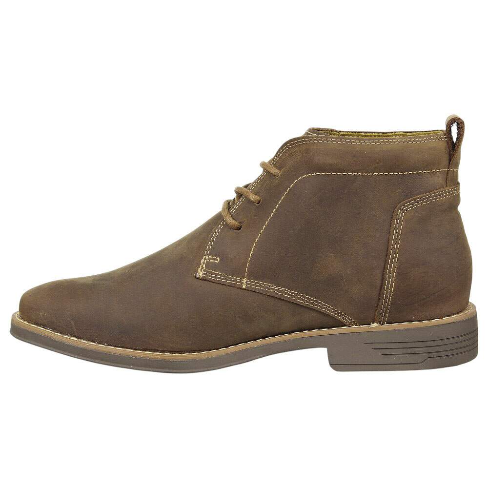Botina Social Masculina Marrom Zebu 37973 - Rodeo West