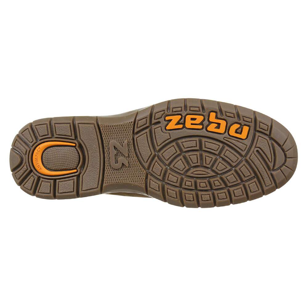 Tênis de Couro Masculino Marrom Zebu 37979 - Rodeo West