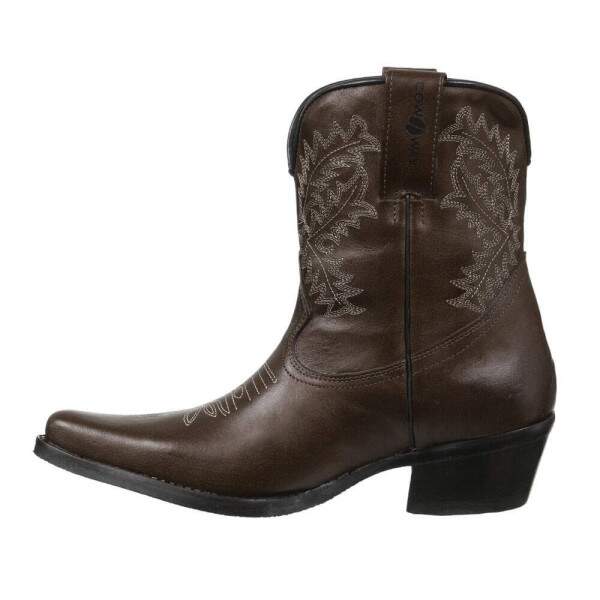 Bota Feminina Texana Bico Fino Cow Way 38000