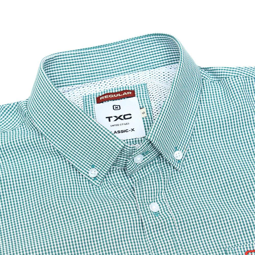 Camisa Xadrez Masculina Verde Manga Longa TXC 38204 - Rodeo West